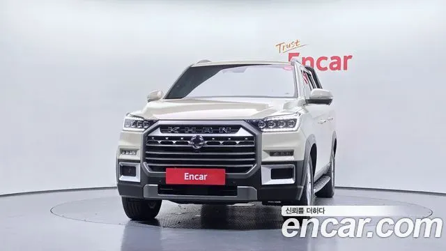 KGM REXTON SPORTS KHAN 2024 — 21 005 км, белый-перламутр, Корея — под ключ — фото 3