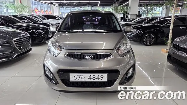 KIA MORNING 2013 — 162 111 км, светло-золотистый, Корея — под ключ — фото 1