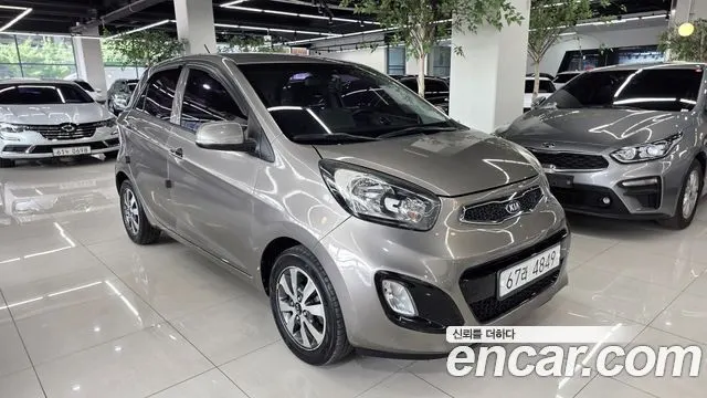 KIA MORNING 2013 — 162 111 км, светло-золотистый, Корея — под ключ — фото 3
