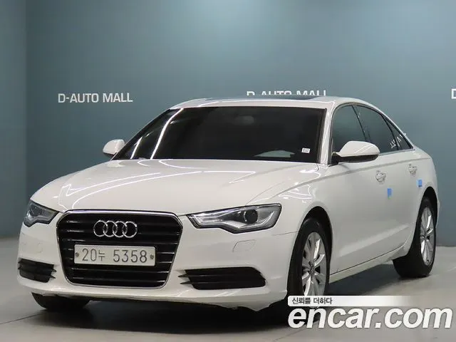 AUDI A6 2015 — 171 778 км, белый, Корея — под ключ — фото 11
