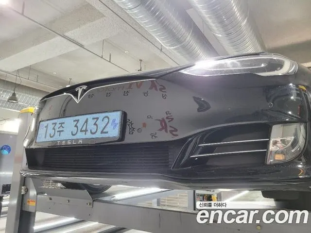 TESLA MODEL S 2019 — 192 756 км, чёрный, Корея — под ключ — фото 7
