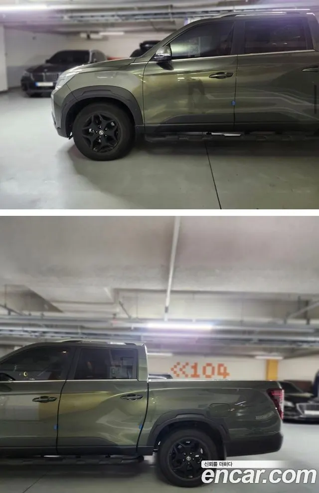 KGM REXTON SPORTS KHAN 2021 — 71 050 км, тёмно-зелёный, Корея — под ключ — фото 4