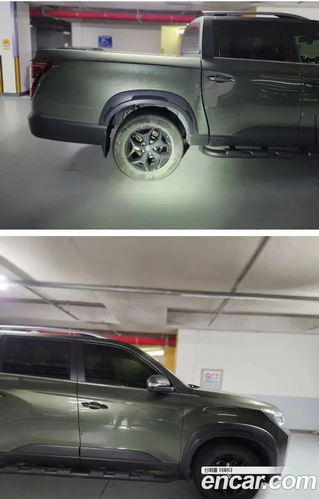 KGM REXTON SPORTS KHAN 2021 — 71 050 км, тёмно-зелёный, Корея — под ключ — фото 5