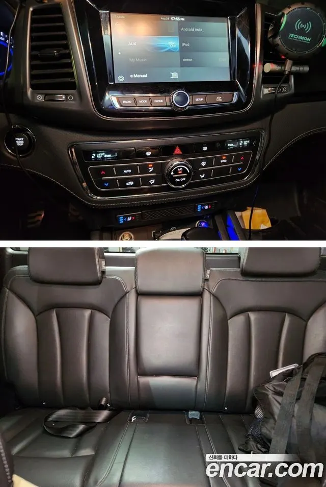 KGM REXTON SPORTS KHAN 2021 — 71 050 км, тёмно-зелёный, Корея — под ключ — фото 6