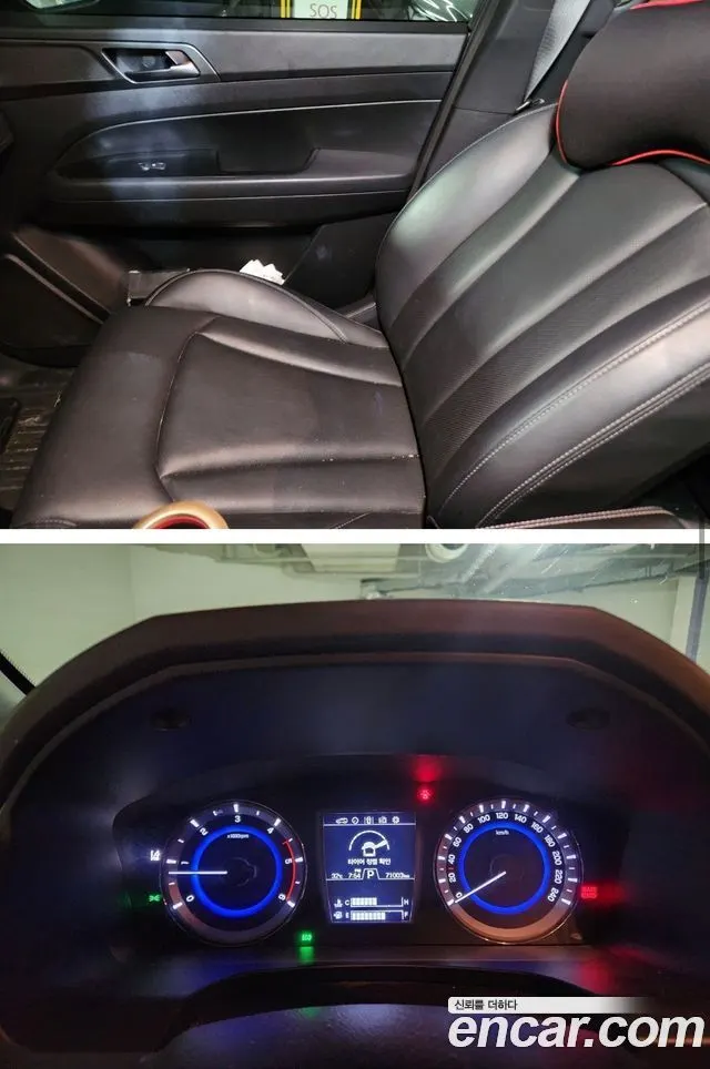 KGM REXTON SPORTS KHAN 2021 — 71 050 км, тёмно-зелёный, Корея — под ключ — фото 10