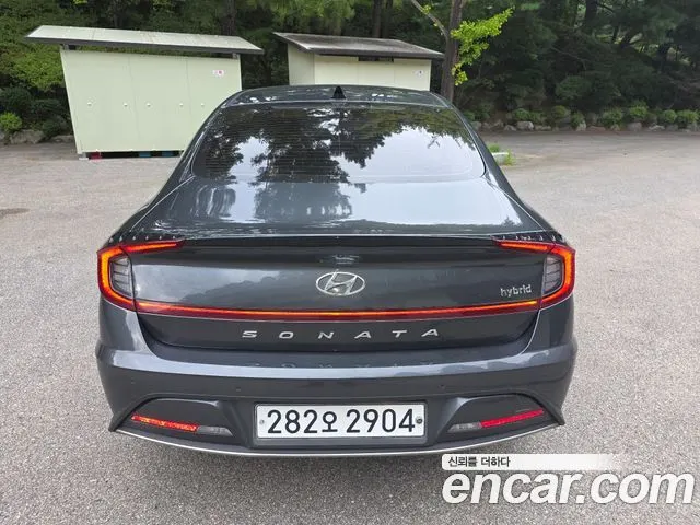 HYUNDAI SONATA HYBRID 2020 — 232 967 км, бежевый, Корея — под ключ — фото 4