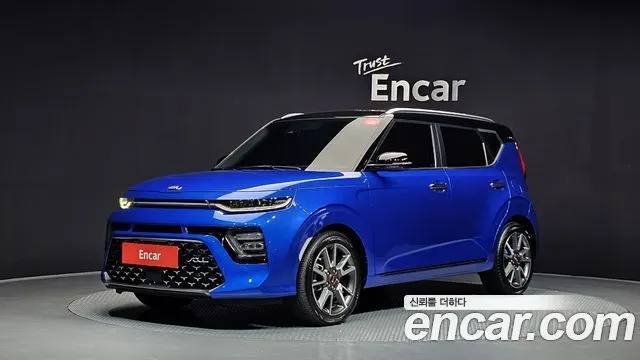 KIA SOUL BOOSTER 2019 — 50 917 км, синий, Корея — под ключ — фото 1