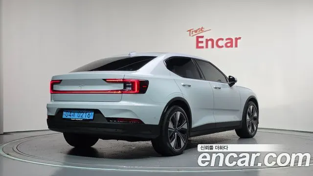 POLESTAR POLESTAR 2 2024 — 45 198 км, светло-серебристый, Корея — под ключ — фото 2