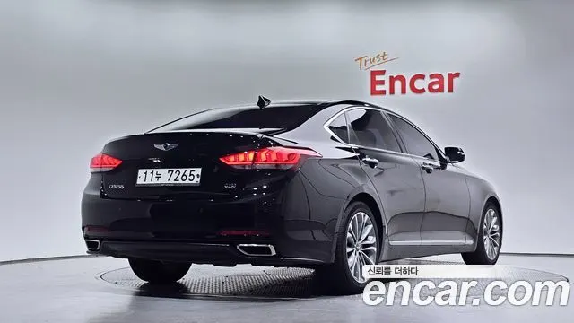 HYUNDAI GENESIS DH 2016 — 190 480 км, чёрный, Корея — под ключ — фото 2