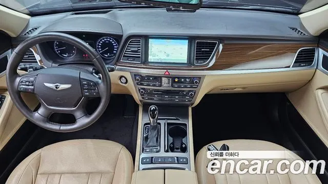 HYUNDAI GENESIS DH 2016 — 190 480 км, чёрный, Корея — под ключ — фото 7