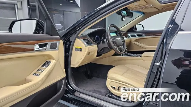 HYUNDAI GENESIS DH 2016 — 190 480 км, чёрный, Корея — под ключ — фото 10