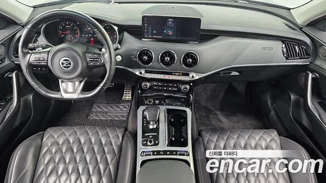 KIA STINGER MEISTER 2021 — 80 222 км, синий, Корея — под ключ — фото 7