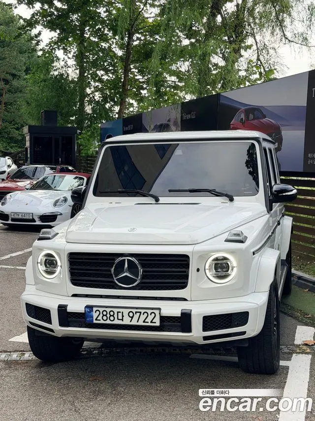 MERCEDES-BENZ G-CLASS W463B 2023 — 20 944 км, белый, Корея — под ключ — фото 2