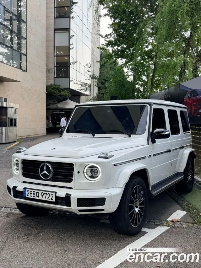 MERCEDES-BENZ G-CLASS W463B 2023 — 20 944 км, белый, Корея — под ключ — фото 11