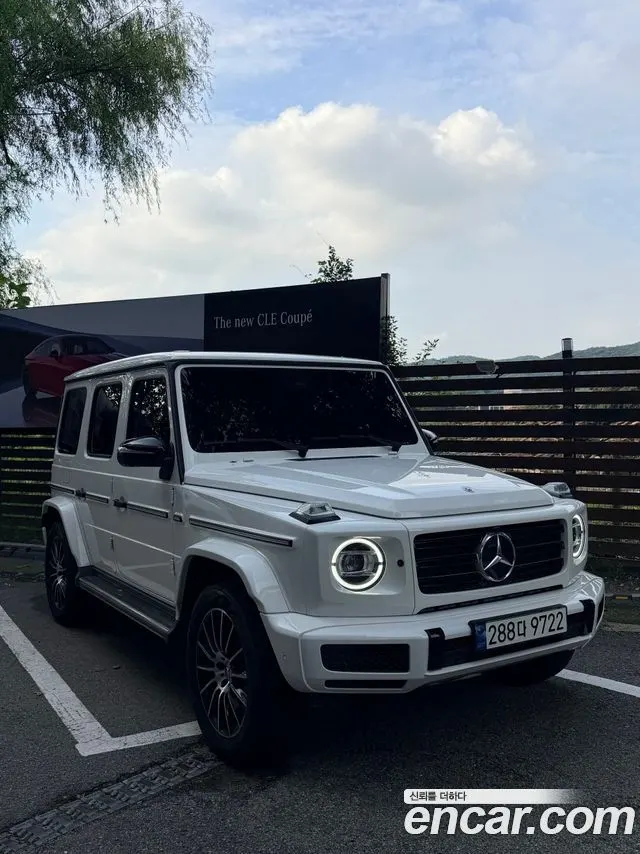 MERCEDES-BENZ G-CLASS W463B 2023 — 20 944 км, белый, Корея — под ключ — фото 3