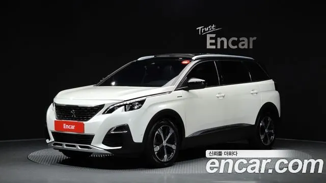 PEUGEOT 5008 2019 — 233 406 км, белый, Корея — под ключ — фото 1