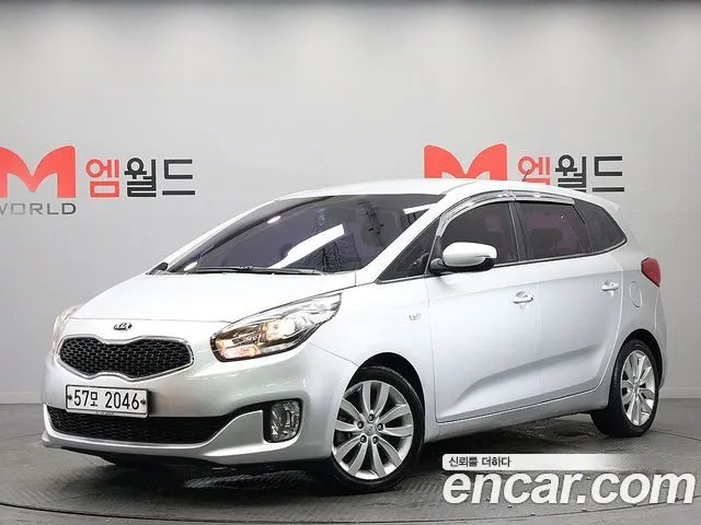 KIA CARENS 2014 — 136 875 км, серебристый, Корея — под ключ — фото 11