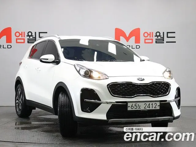 KIA SPORTAGE THE BOLD 2019 — 8 825 км, белый, Корея — под ключ — фото 2