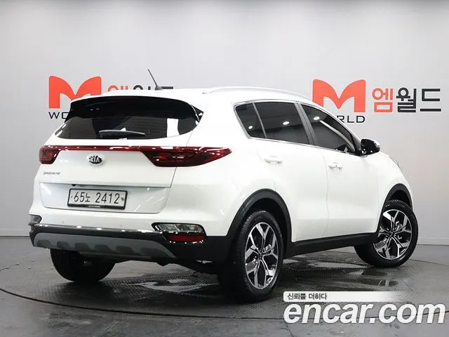 KIA SPORTAGE THE BOLD 2019 — 8 825 км, белый, Корея — под ключ — фото 3