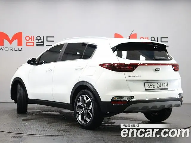 KIA SPORTAGE THE BOLD 2019 — 8 825 км, белый, Корея — под ключ — фото 4