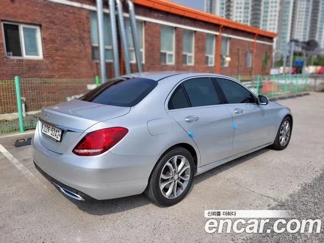 MERCEDES-BENZ C-CLASS W205 2017 — 107 167 км, серебристо-серый, Корея — под ключ — фото 4