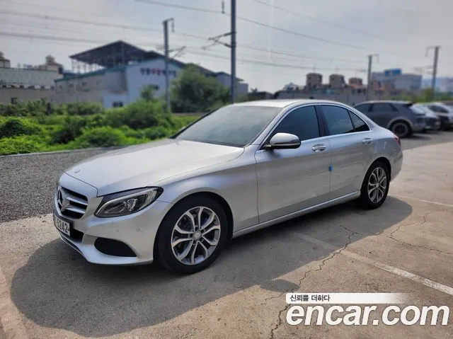MERCEDES-BENZ C-CLASS W205 2017 — 107 167 км, серебристо-серый, Корея — под ключ — фото 7