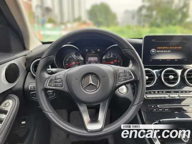 MERCEDES-BENZ C-CLASS W205 2017 — 107 167 км, серебристо-серый, Корея — под ключ — фото 10