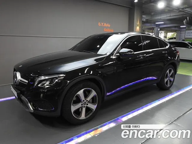 MERCEDES-BENZ GLC-CLASS X253 2019 — 45 502 км, чёрный, Корея — под ключ — фото 12