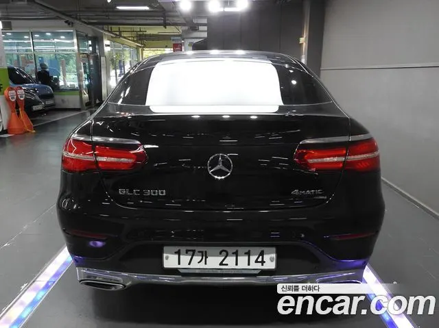 MERCEDES-BENZ GLC-CLASS X253 2019 — 45 502 км, чёрный, Корея — под ключ — фото 4