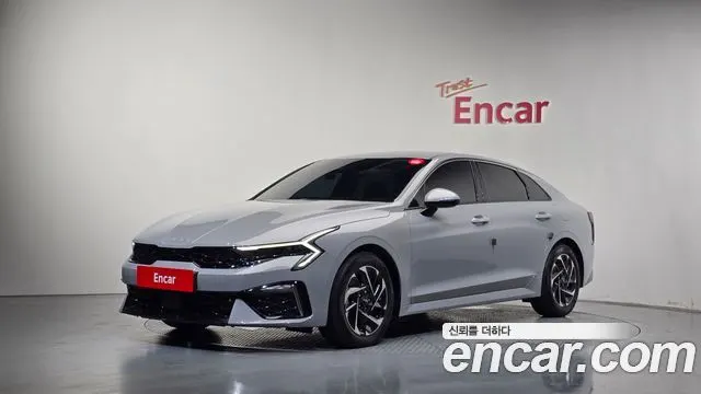 KIA K5 HYBRID 2024 — 50 276 км, серебристо-серый, Корея — под ключ — фото 1