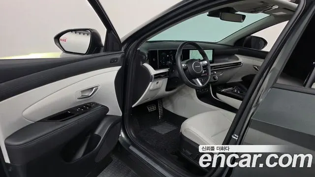 HYUNDAI TUCSON HYBRID 2025 — 10 012 км, тёмно-зелёный, Корея — под ключ — фото 10