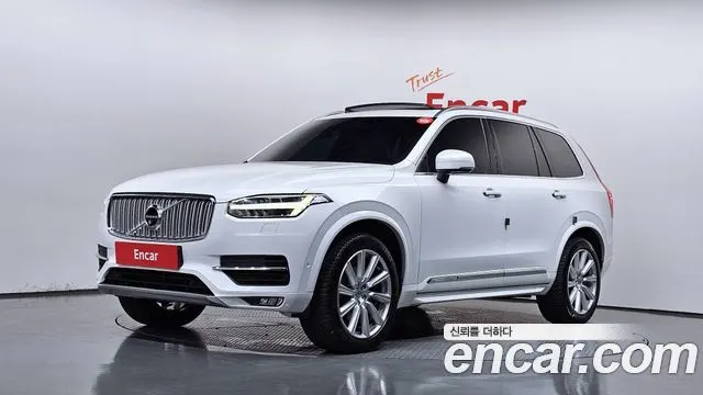 VOLVO XC90 2018 — 146 557 км, белый, Корея — под ключ — фото 1