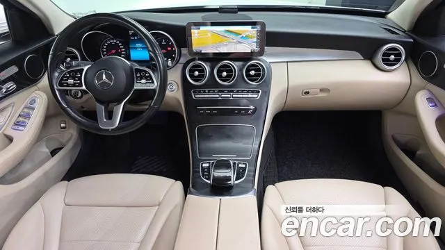 MERCEDES-BENZ C-CLASS W205 2019 — 175 274 км, белый, Корея — под ключ — фото 7