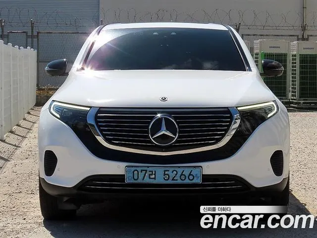 MERCEDES-BENZ EQC N293 2020 — 53 546 км, белый, Корея — под ключ — фото 10
