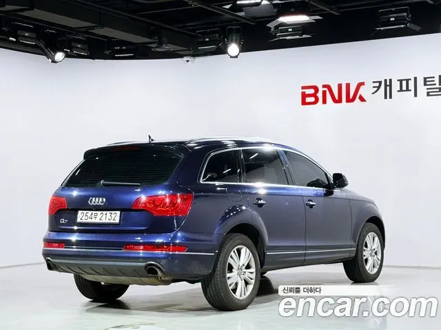AUDI Q7 2014 — 130 307 км, синий, Корея — под ключ — фото 2