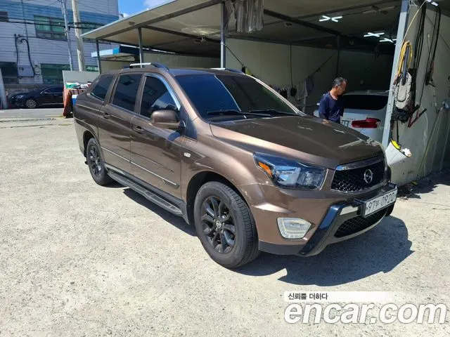 KGM KORANDO SPORTS 2016 — 259 657 км, коричневый, Корея — под ключ — фото 12