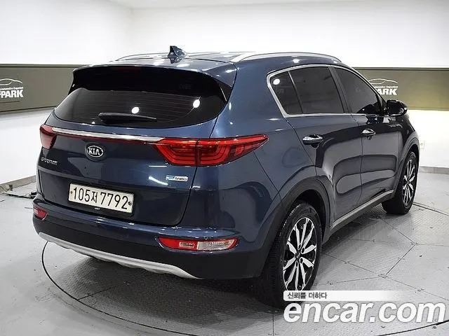KIA SPORTAGE 2016 — 144 887 км, синий, Корея — под ключ — фото 3