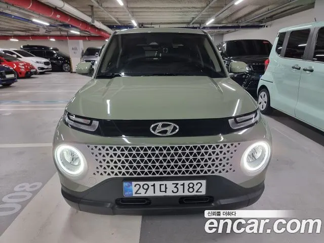 HYUNDAI CASPER 2023 — 16 500 км, салатовый, Корея — под ключ — фото 3