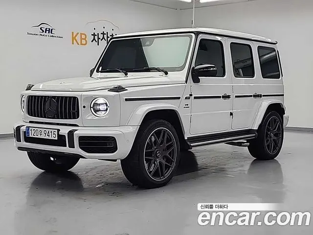 MERCEDES-BENZ G-CLASS W463B 2022 — 51 510 км, белый, Корея — под ключ — фото 2