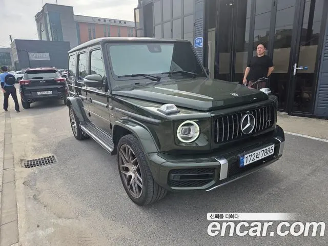 MERCEDES-BENZ G-CLASS W463B 2023 — 22 868 км, тёмно-зелёный, Корея — под ключ — фото 2