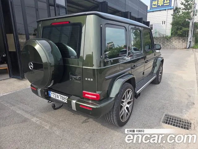 MERCEDES-BENZ G-CLASS W463B 2023 — 22 868 км, тёмно-зелёный, Корея — под ключ — фото 3