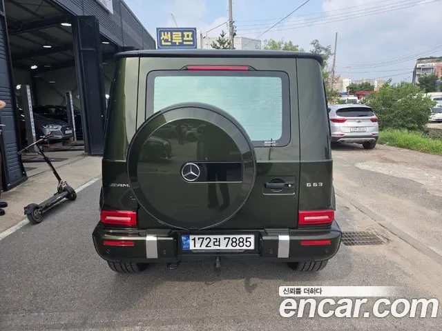 MERCEDES-BENZ G-CLASS W463B 2023 — 22 868 км, тёмно-зелёный, Корея — под ключ — фото 4