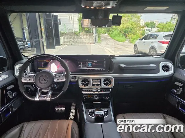 MERCEDES-BENZ G-CLASS W463B 2023 — 22 868 км, тёмно-зелёный, Корея — под ключ — фото 5
