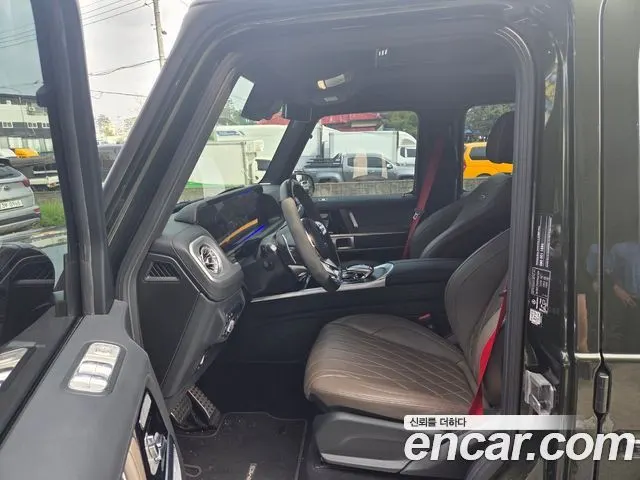 MERCEDES-BENZ G-CLASS W463B 2023 — 22 868 км, тёмно-зелёный, Корея — под ключ — фото 6