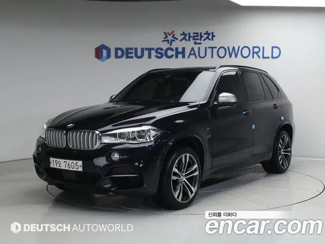 BMW X5 2016 — 189 000 км, чёрный, Корея — под ключ — фото 1