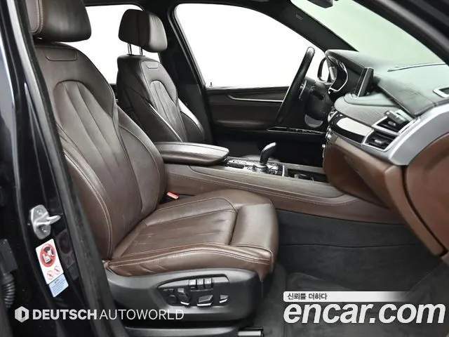 BMW X5 2016 — 189 000 км, чёрный, Корея — под ключ — фото 10
