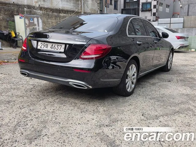 MERCEDES-BENZ E-CLASS W213 2017 — 192 957 км, чёрный, Корея — под ключ — фото 2