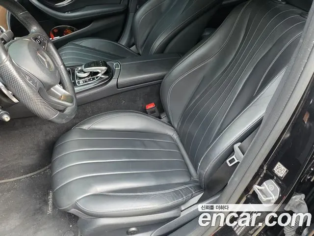 MERCEDES-BENZ E-CLASS W213 2017 — 192 957 км, чёрный, Корея — под ключ — фото 8