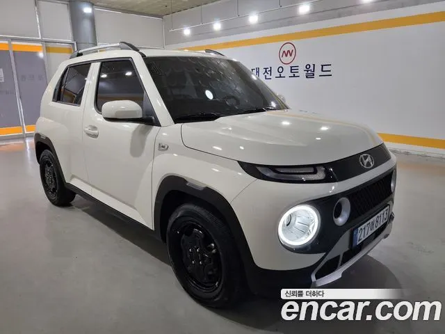 HYUNDAI CASPER 2024 — 17 500 км, белый-перламутр, Корея — под ключ — фото 2
