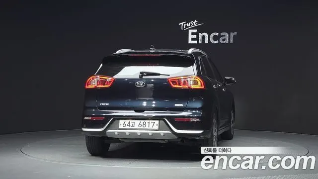 KIA NIRO 2017 — 126 580 км, синий, Корея — под ключ — фото 4